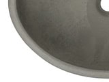 betonnen wasbak Phyllis (kleur 1) - detailfoto van de binnenkant